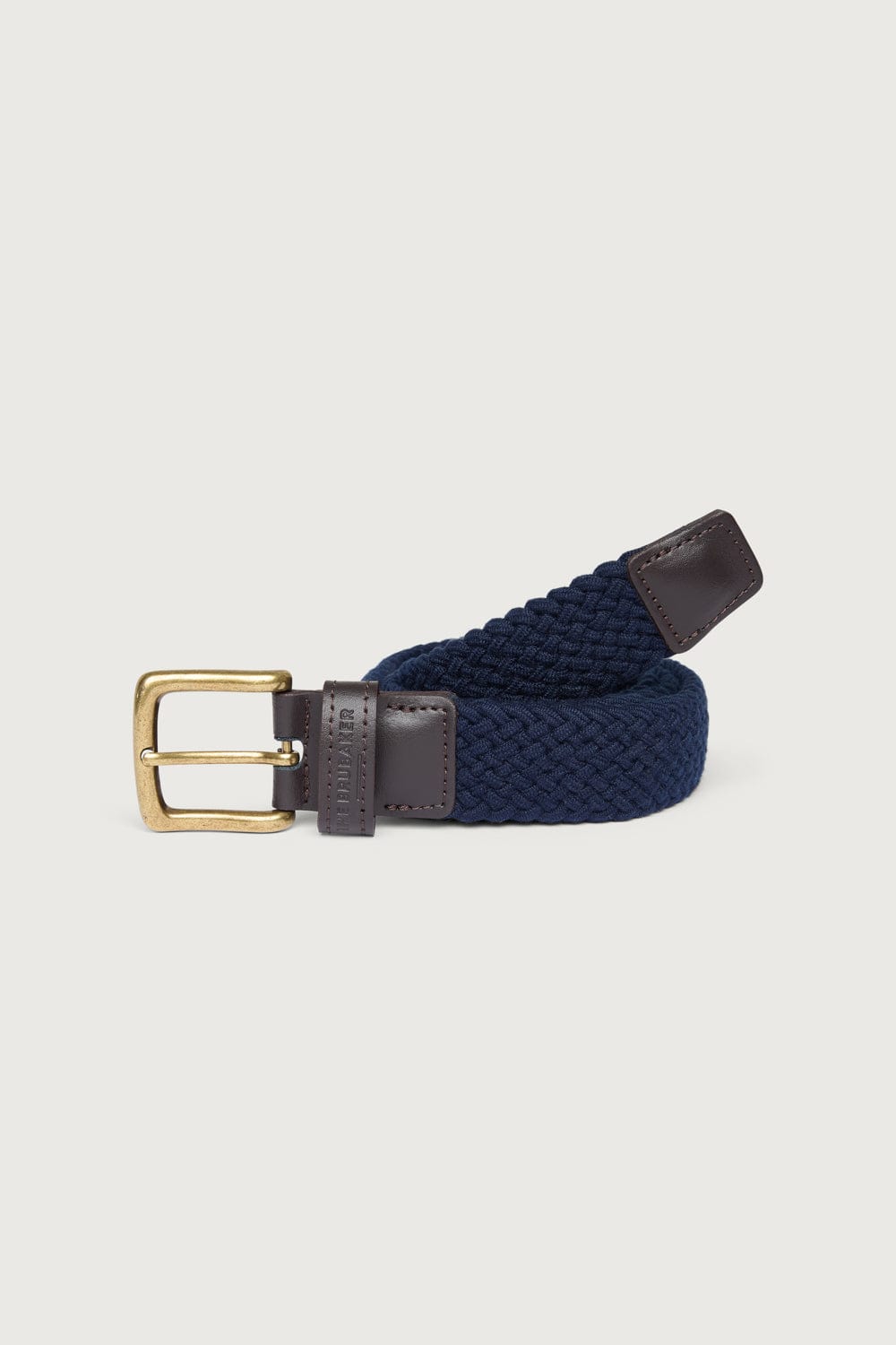 The Belt Trenzado Marino Algodón