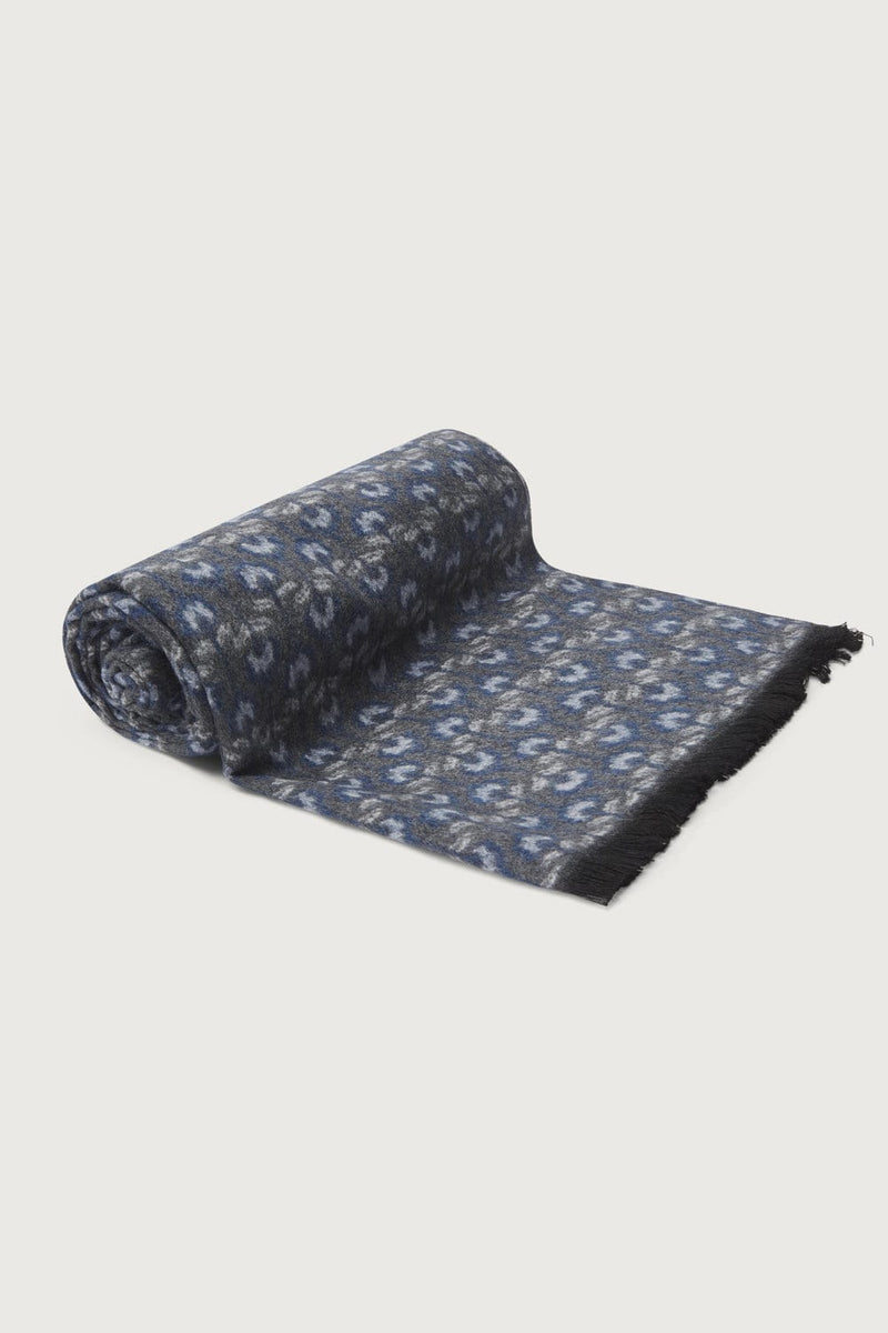 The Scarf Flores Azul y Gris-zoom-