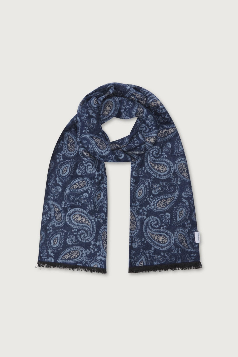 The Scarf Paisley Azul Marino-zoom-1