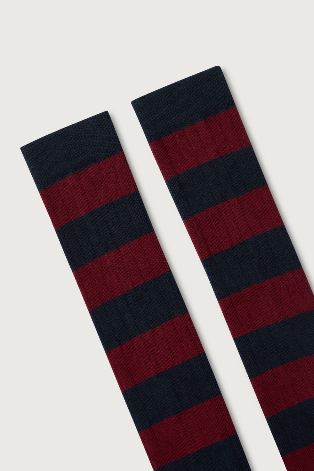 The Sock Rayas Azul y Granate-zoom-2
