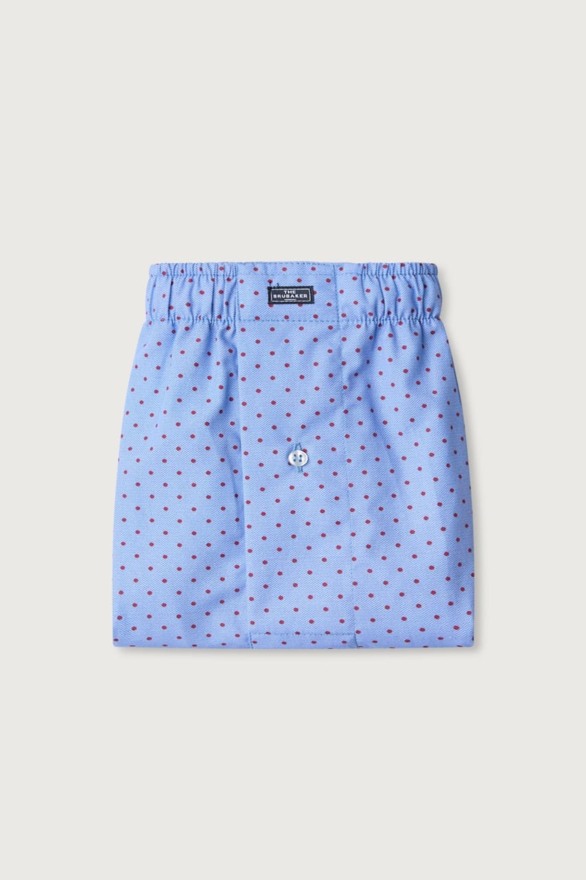 The Boxer Azul Topos Grana