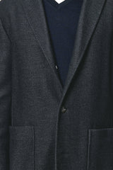 Abrigo espiga azul marino Brubaker