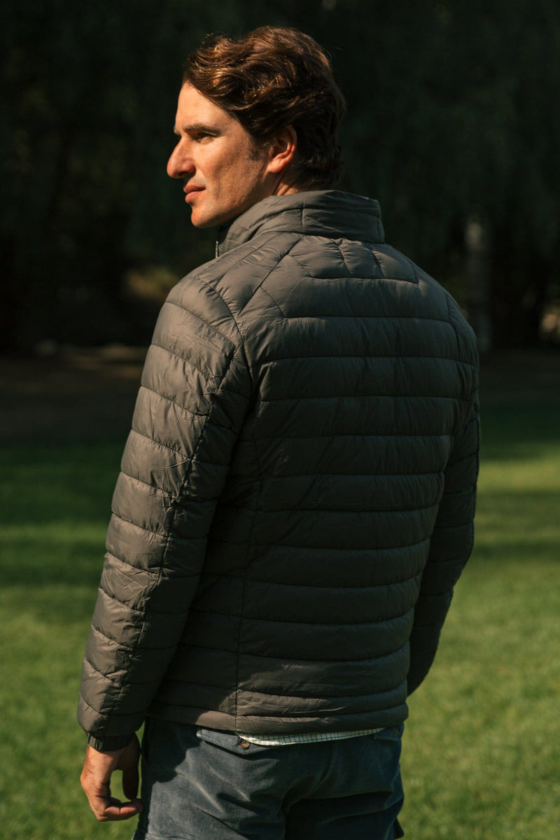 The Chaqueta Acolchada Khaki-zoom-