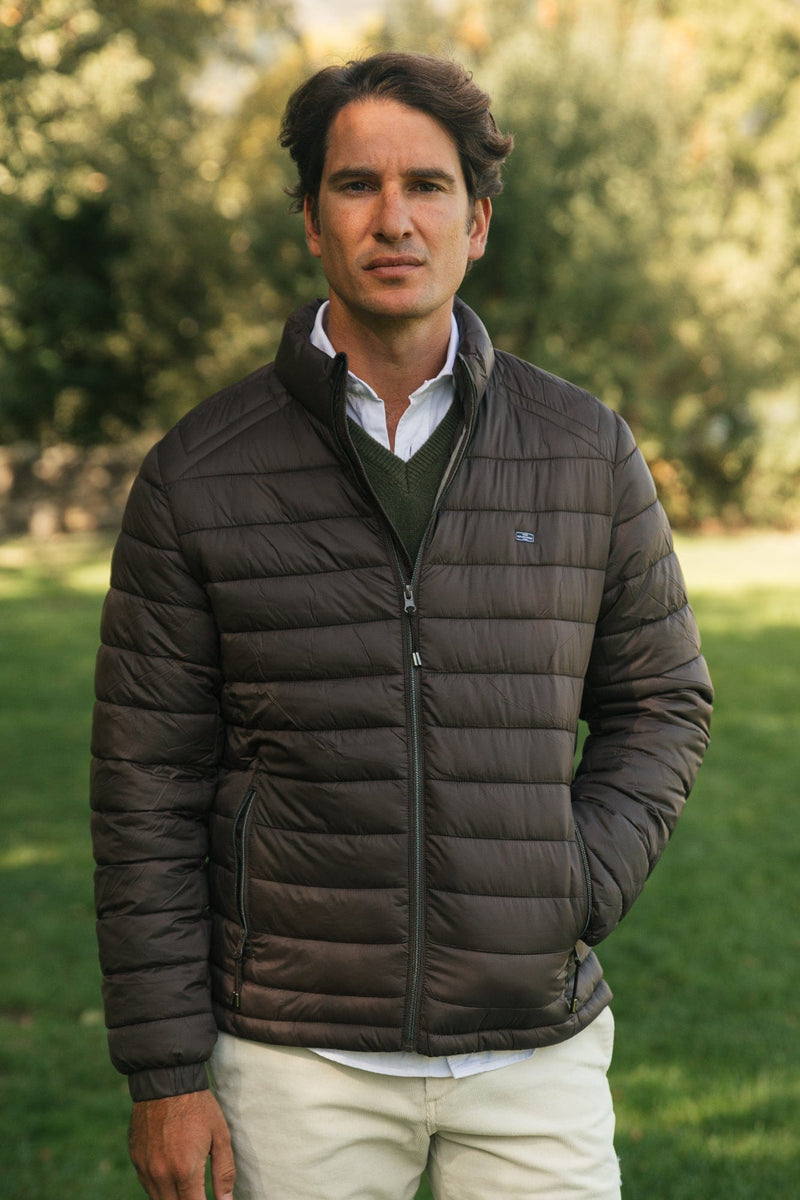 The Chaqueta Acolchada Marron-zoom-