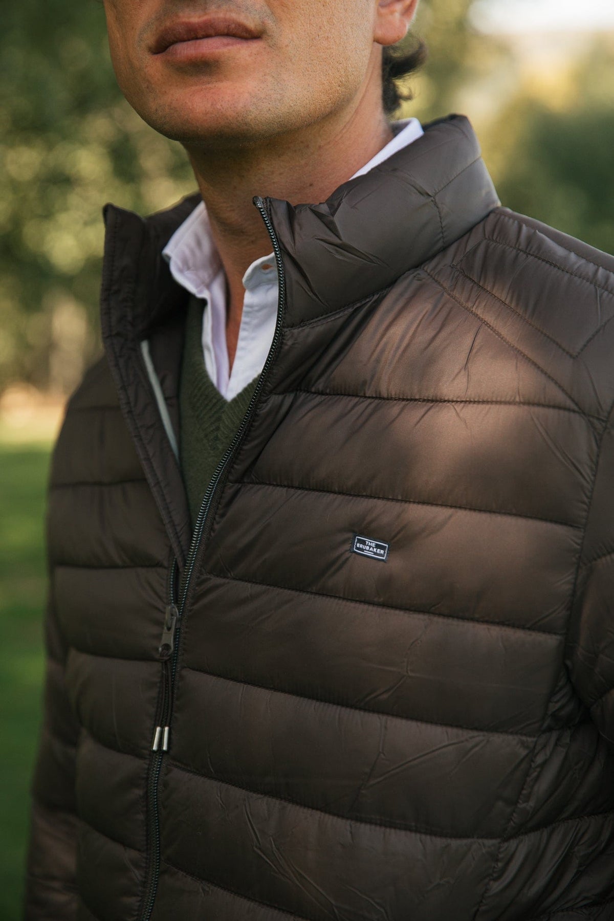 The Chaqueta Acolchada Marron-zoom-3