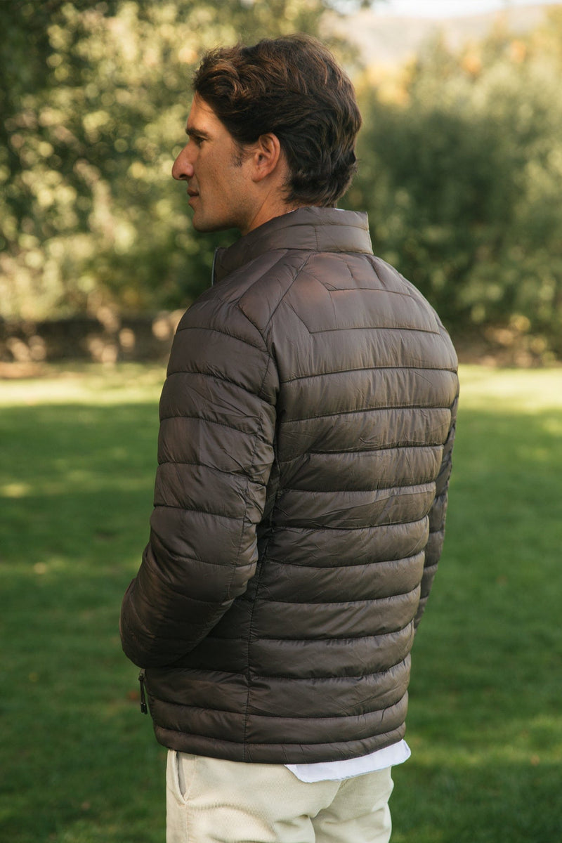 The Chaqueta Acolchada Marron-zoom-