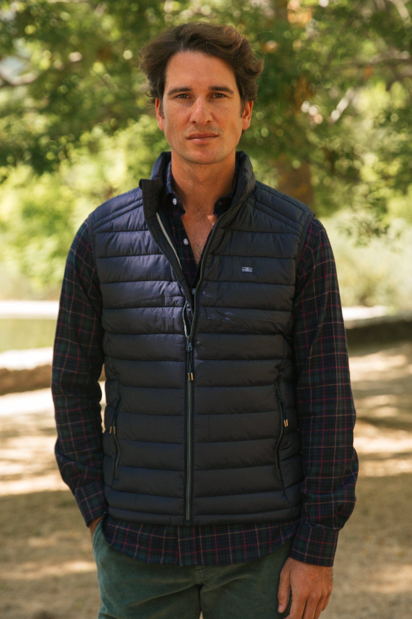 The Chaleco Acolchado Marino