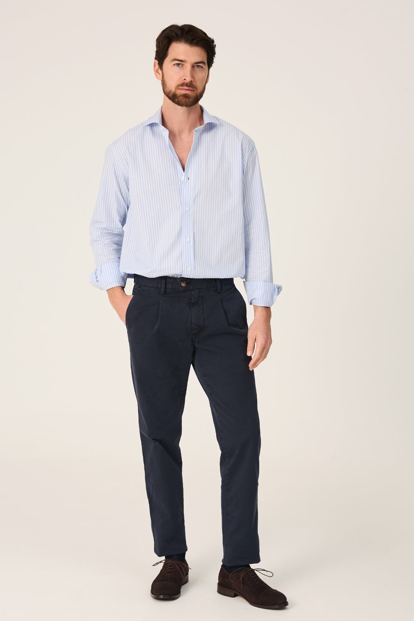 The Chino Pinza Azul Marino-zoom-1
