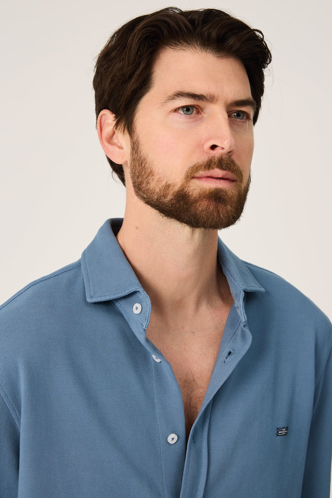 The Cotton Camisa Azul Castro-3