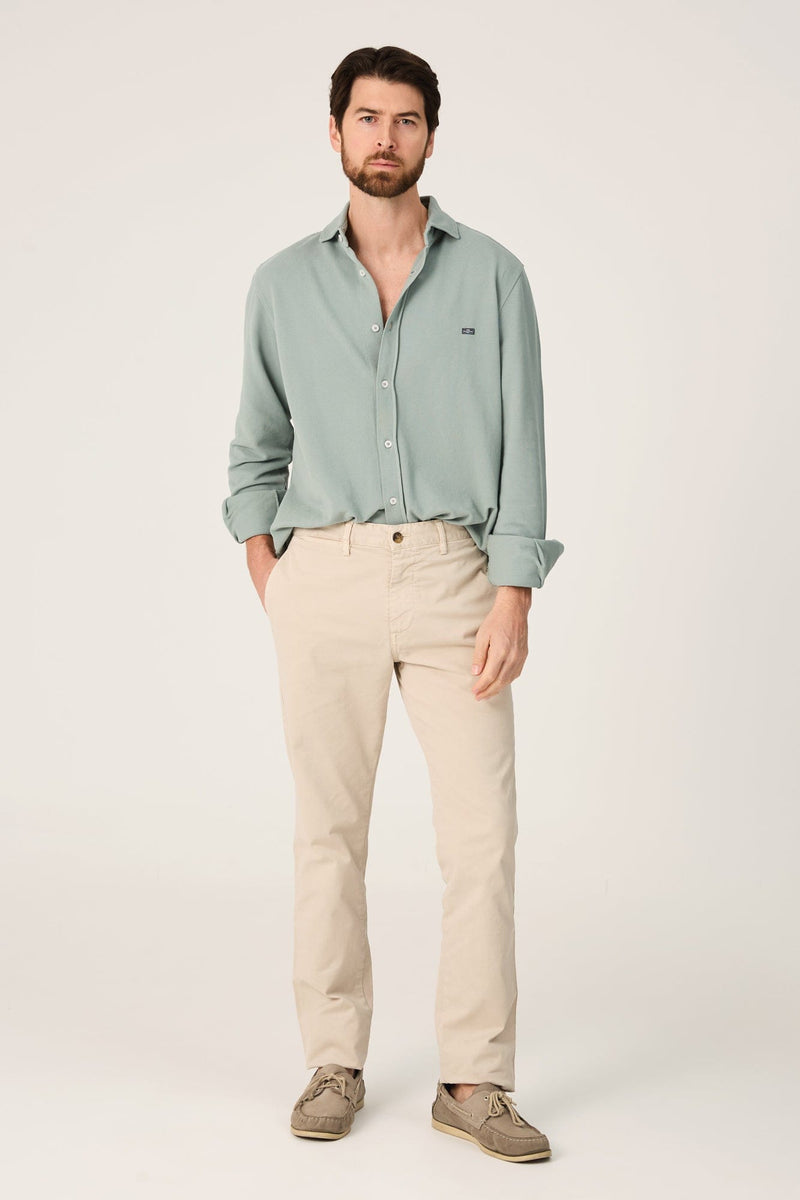 The Cotton Camisa Verde Formentor-zoom-