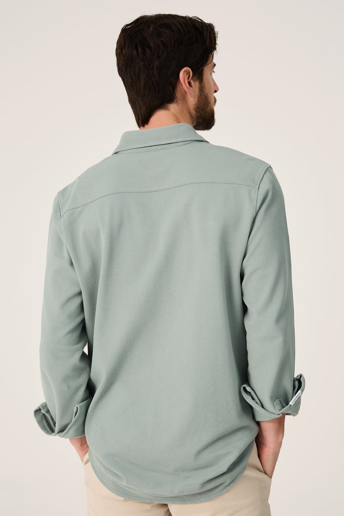 The Cotton Camisa Verde Formentor-zoom-4