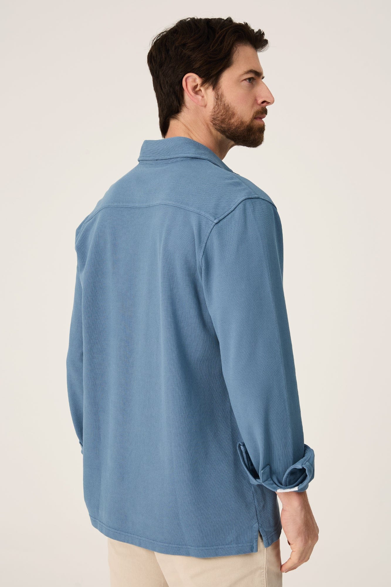 The Cotton Polera Azul Castro-4