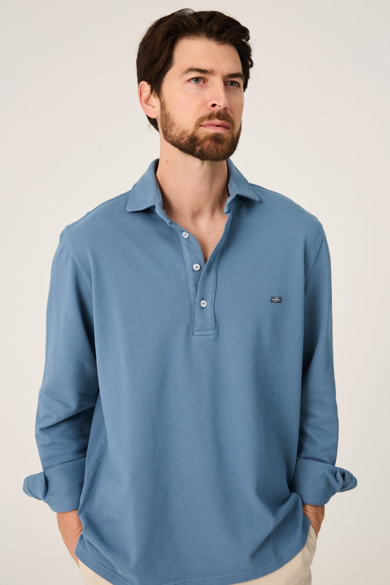 The Cotton Polera Azul Castro-zoom-2