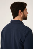 Cotton Polera Azul Marino