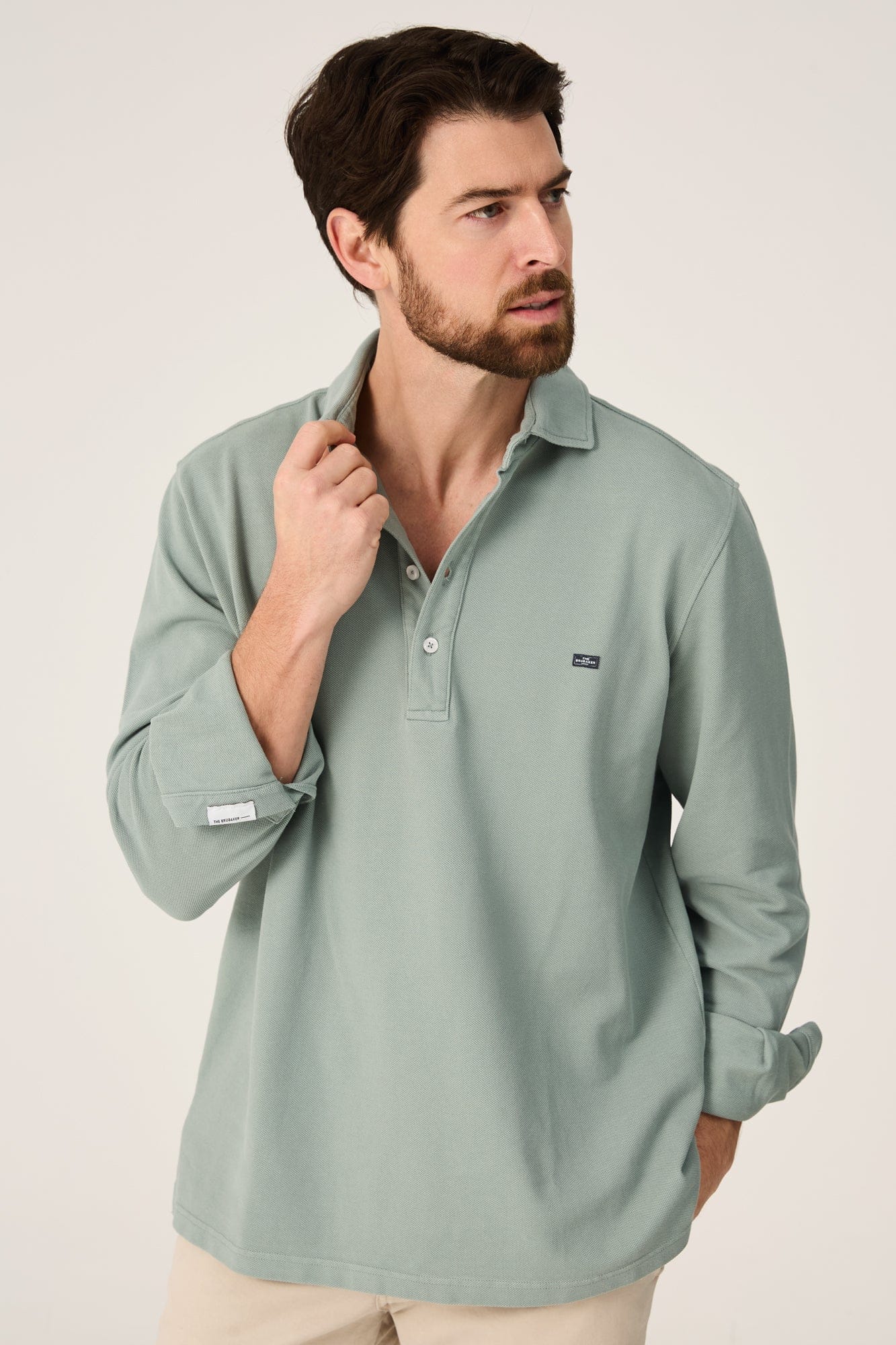 The Cotton Polera Verde Formentor