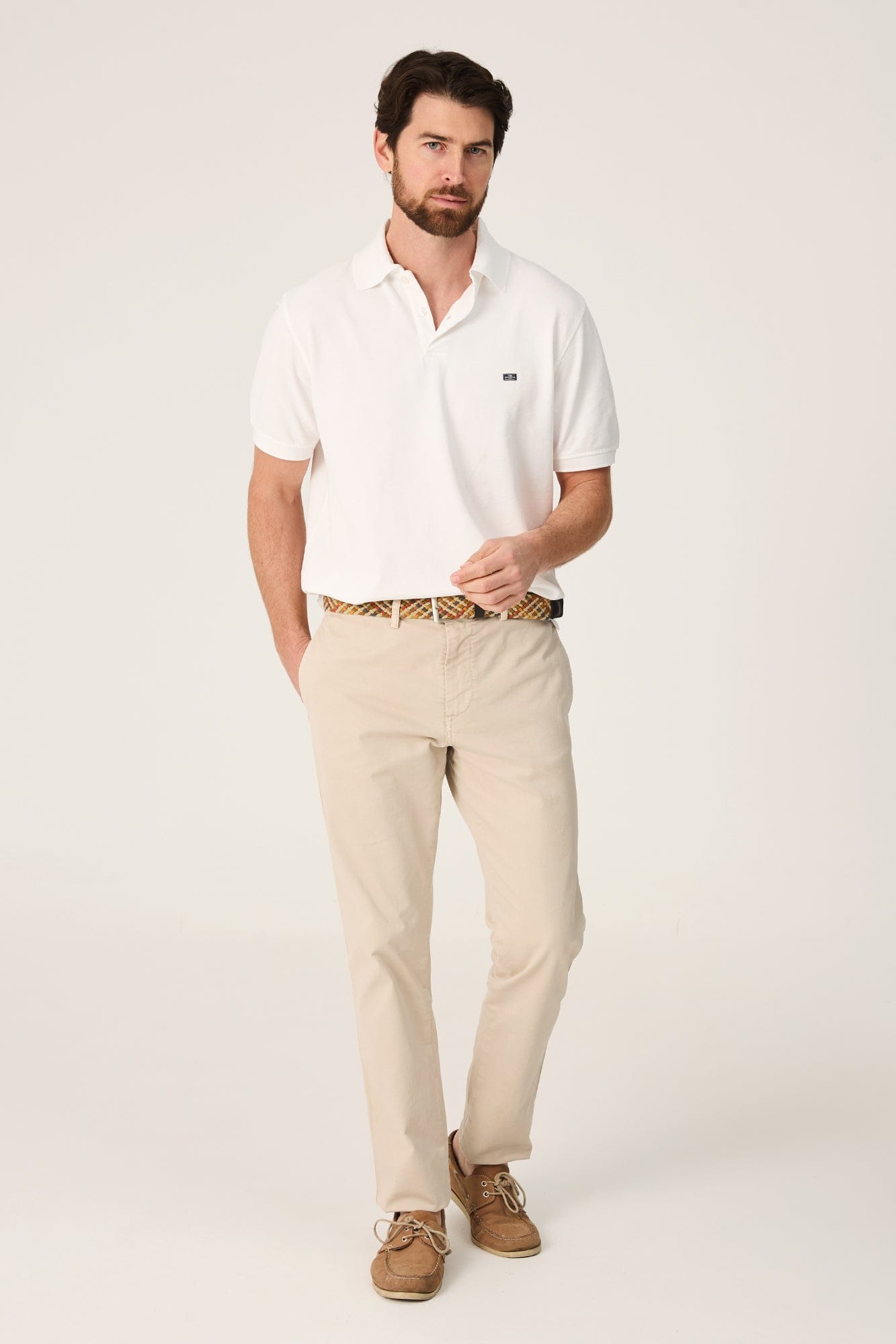 The Cotton Polo Blanco Calella-1