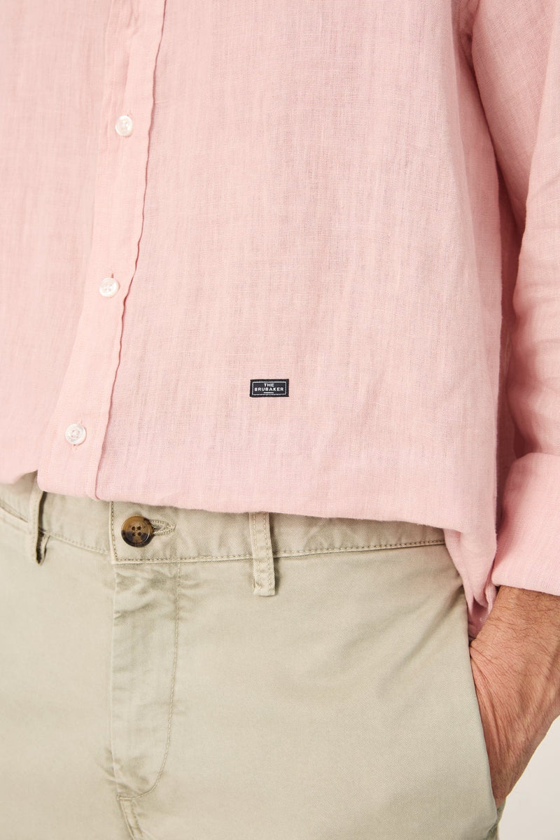 The Lino Camisa Rosa Tossa-zoom-