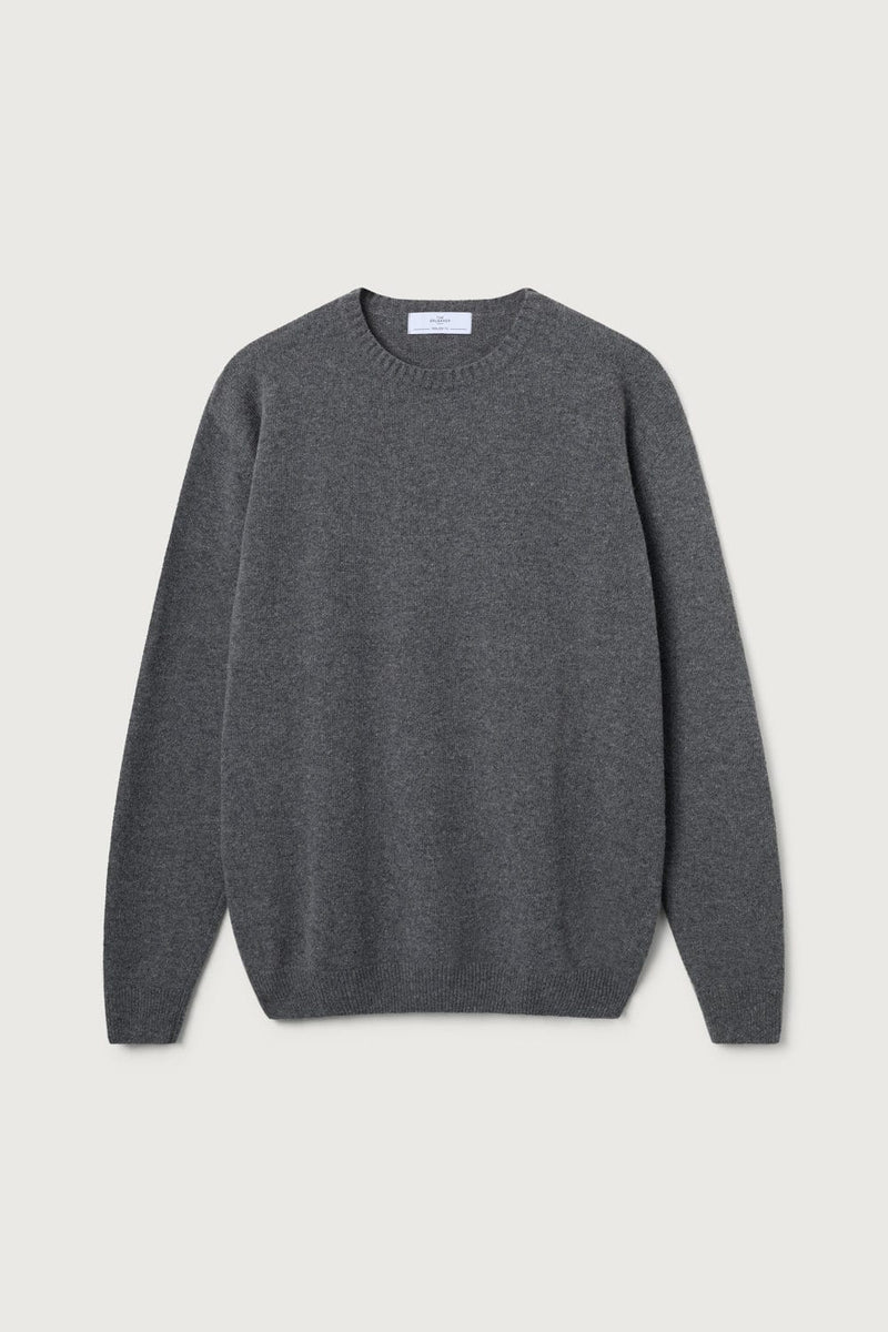 The Lambswool Scoop Gris Santander-zoom-