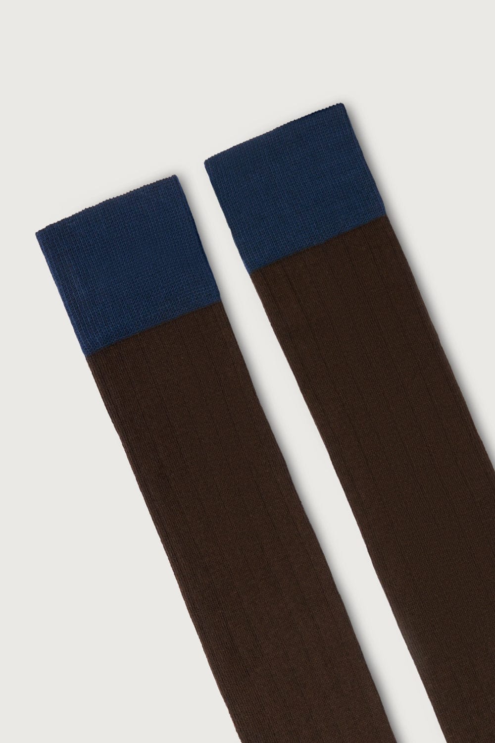 The Sock Canale Marron Long-2