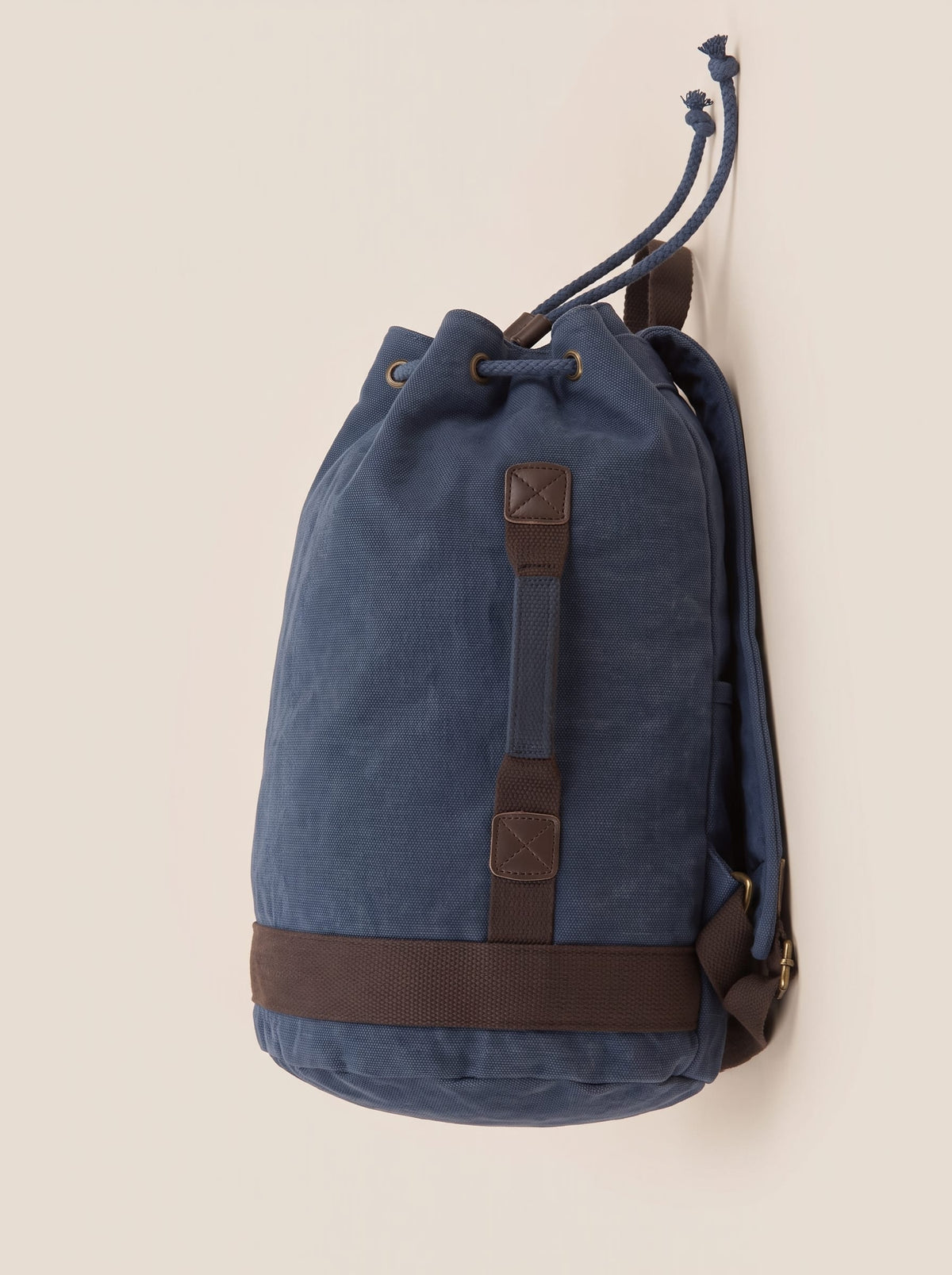 The Drawstring Backpack Azul-1