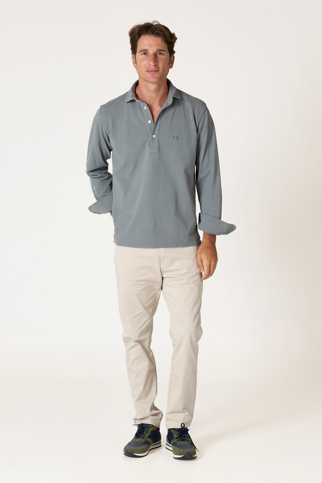 The Cotton Polera Azul Pamplona