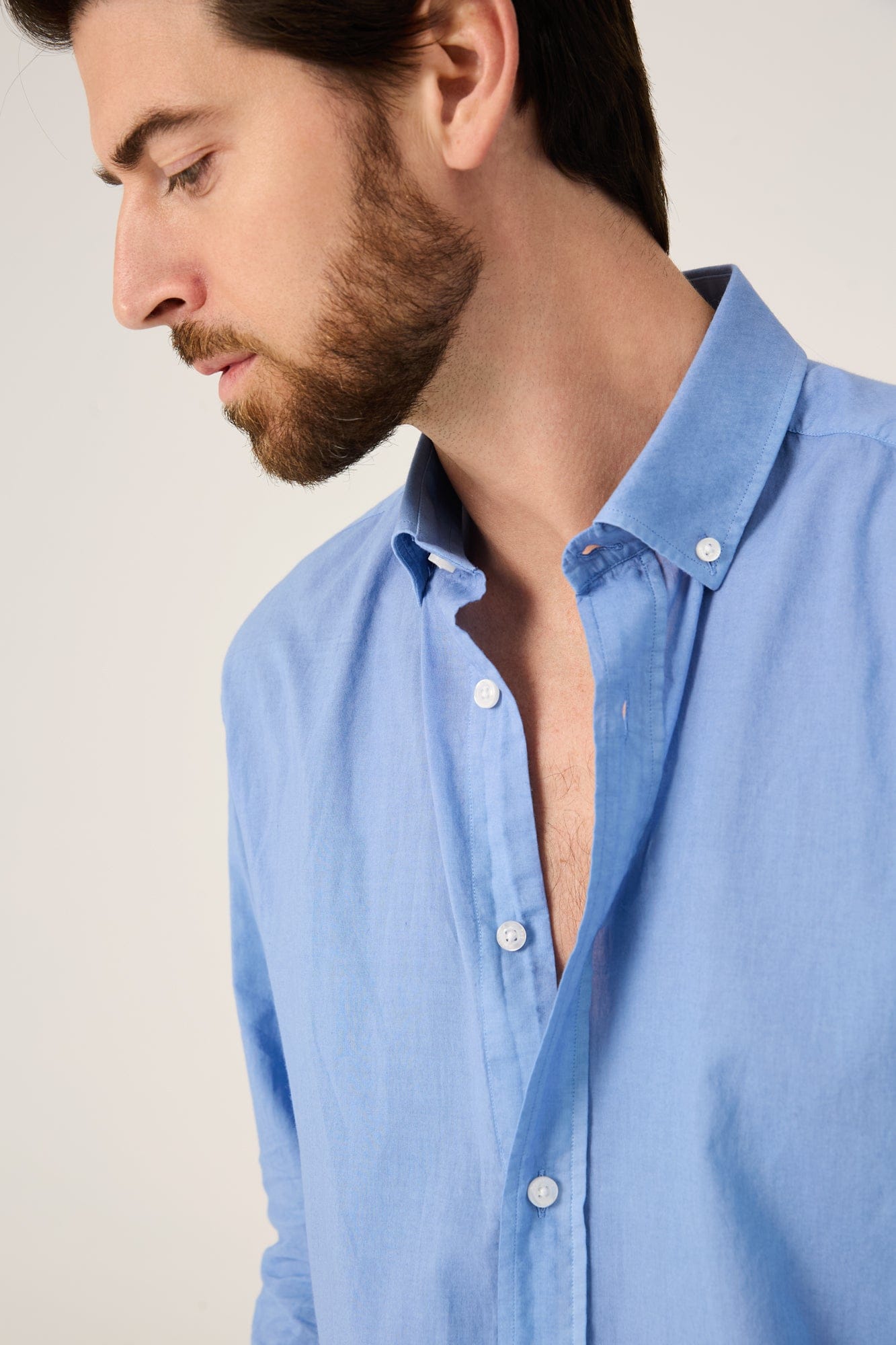 The Popelin Casual Azul Bareyo-2