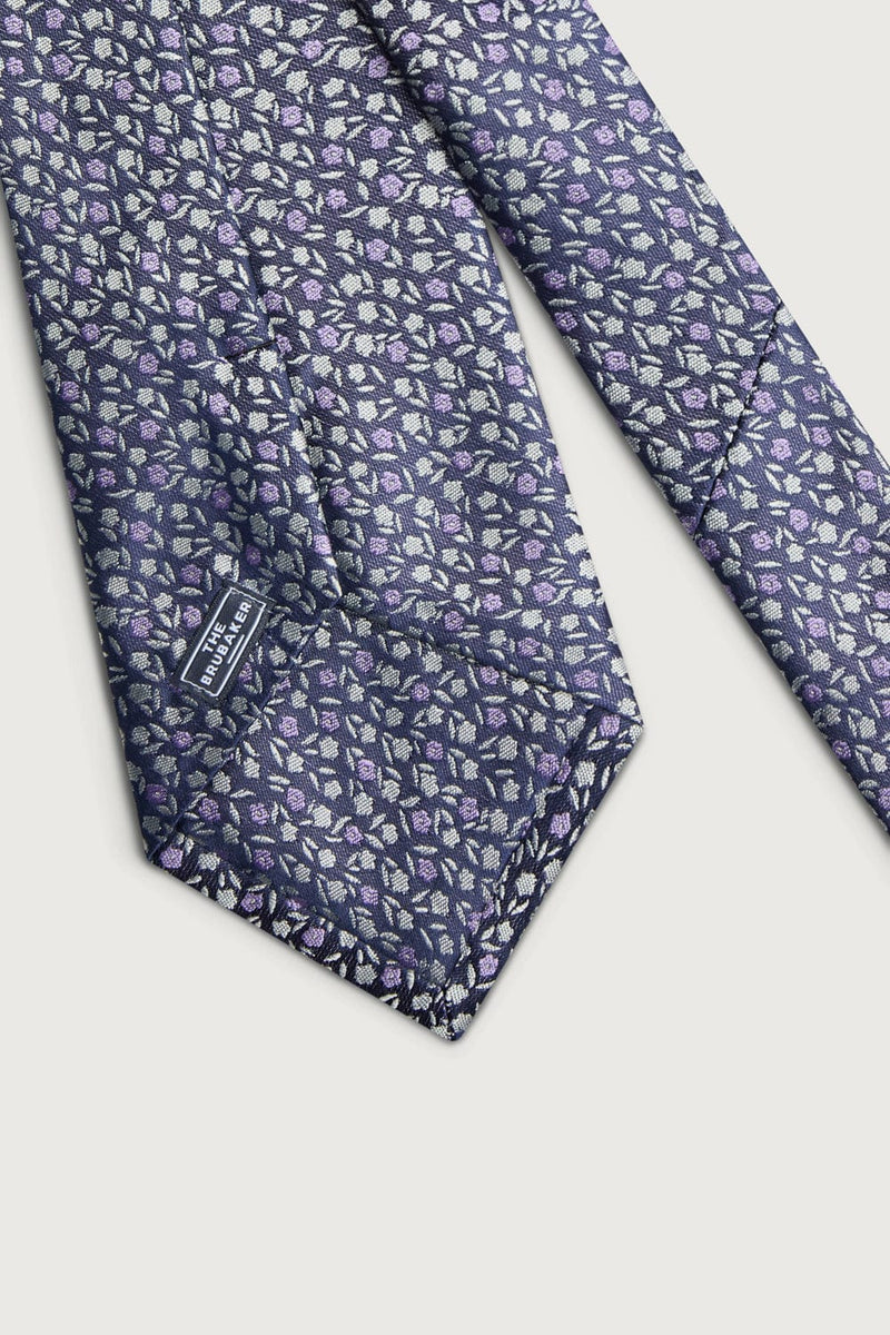 The Silk Tie Flores Fondo Marino-zoom-