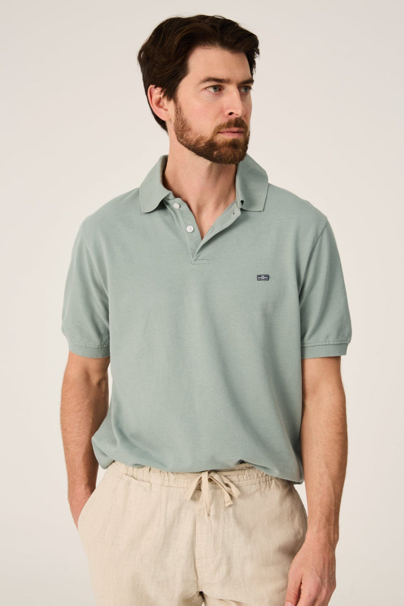 The Cotton Polo Verde Formentor-zoom-