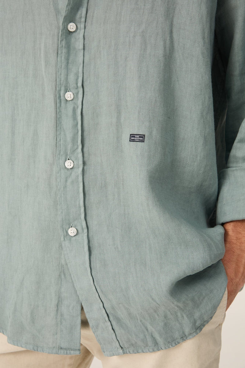 The Lino Camisa Verde Formentor-zoom-