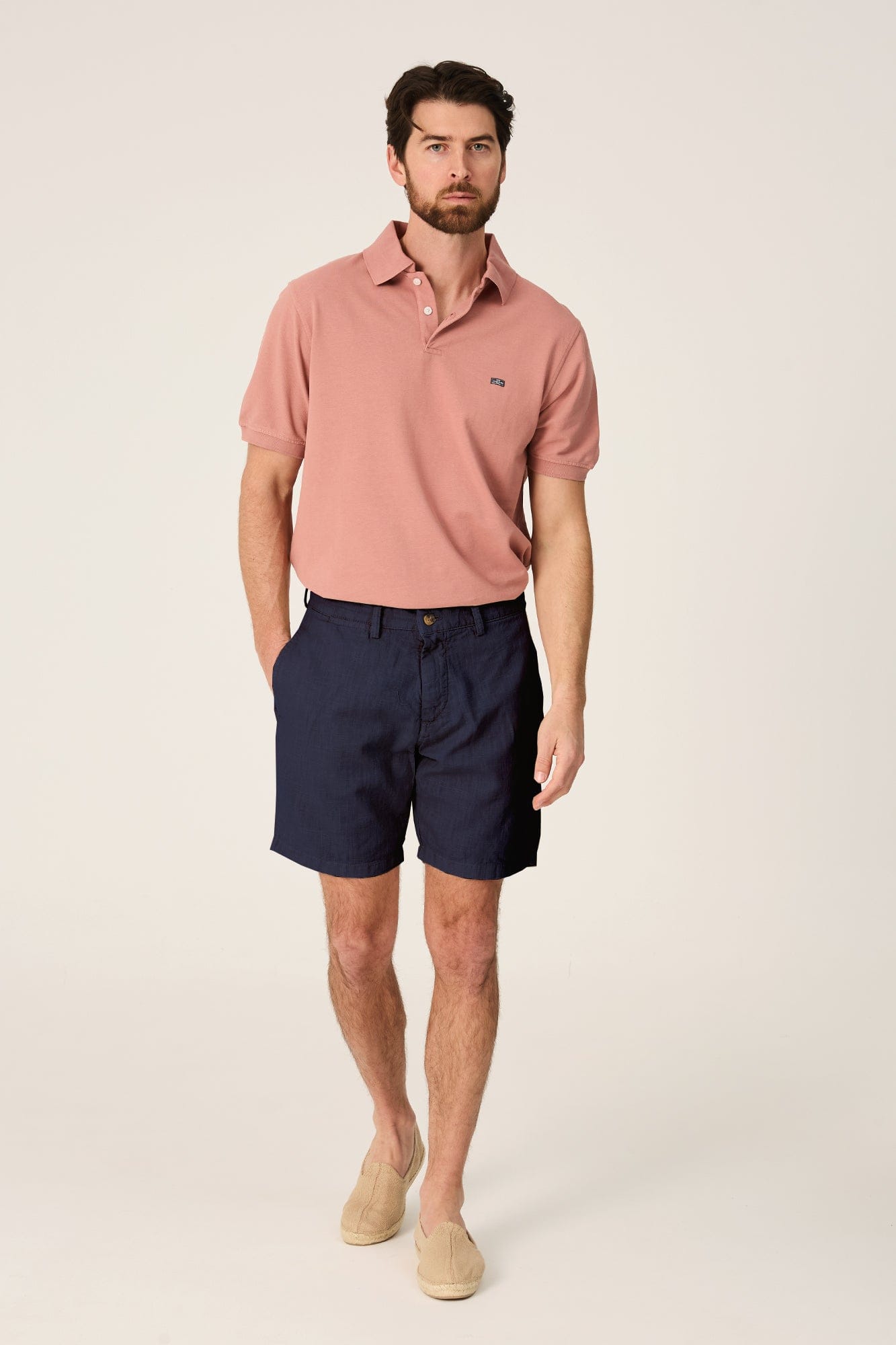 The Bermuda Lino Azul Marino