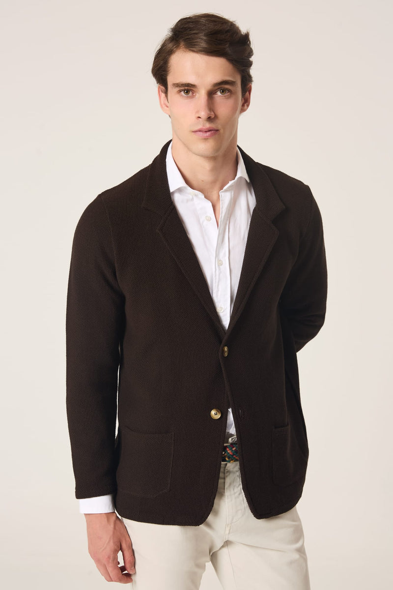 The Soft Blazer Marrón Cofete-zoom-