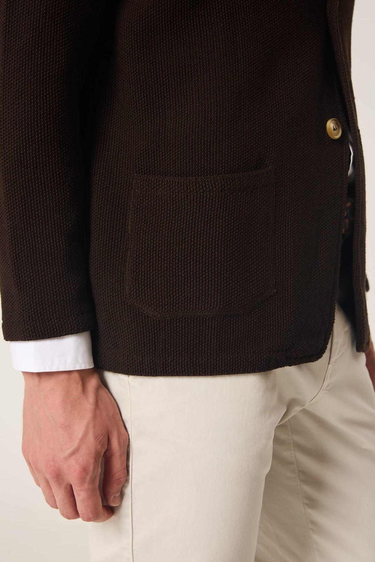 The Soft Blazer Marrón Cofete-3