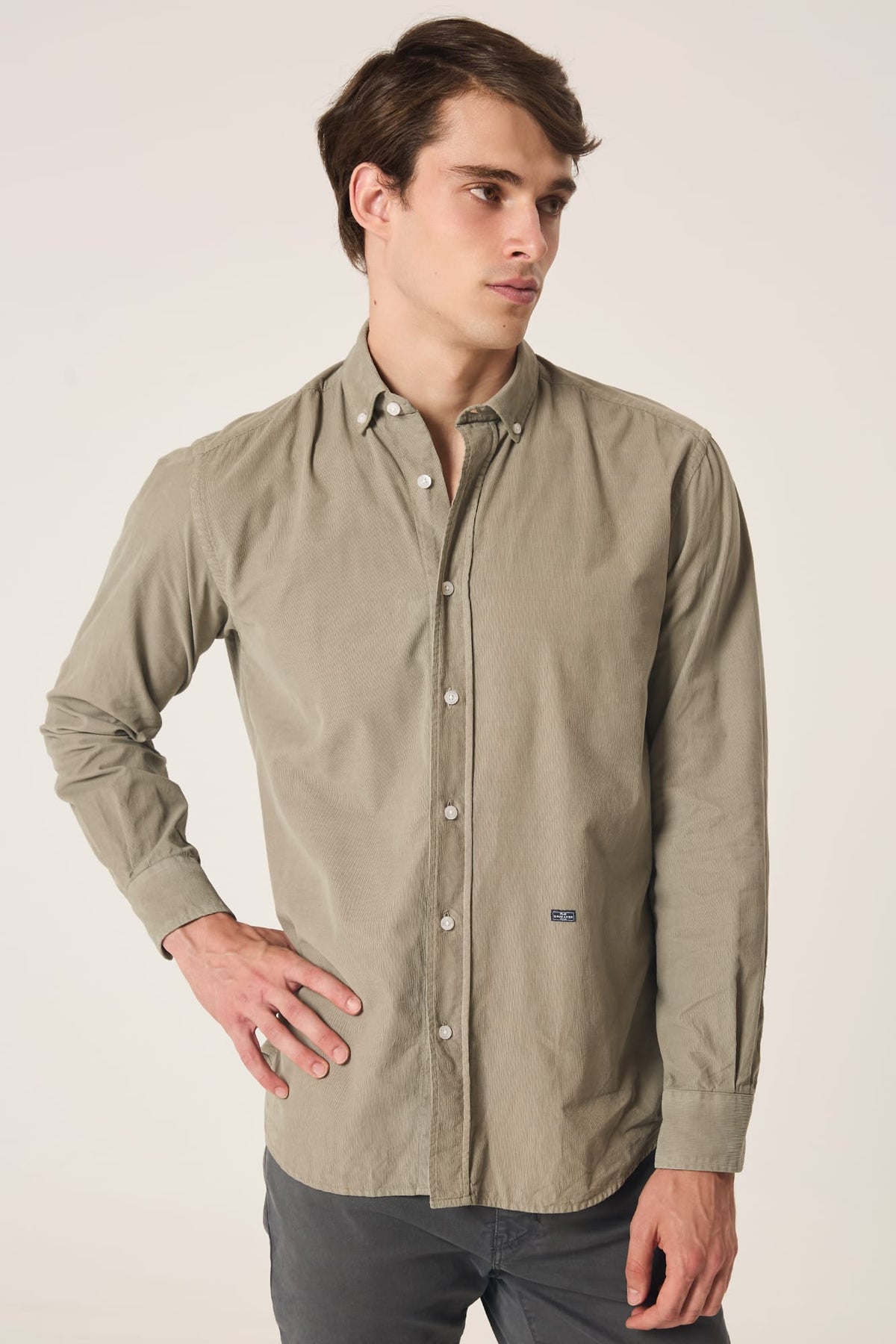 The Micropana Camisa Beige Monegros-2