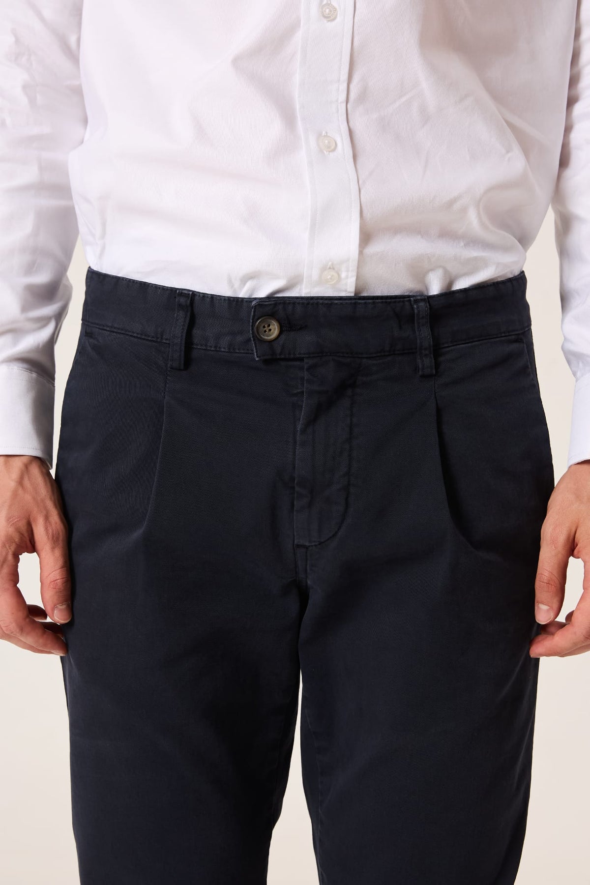 The Chino Pinza Regular Fit Azul Marino