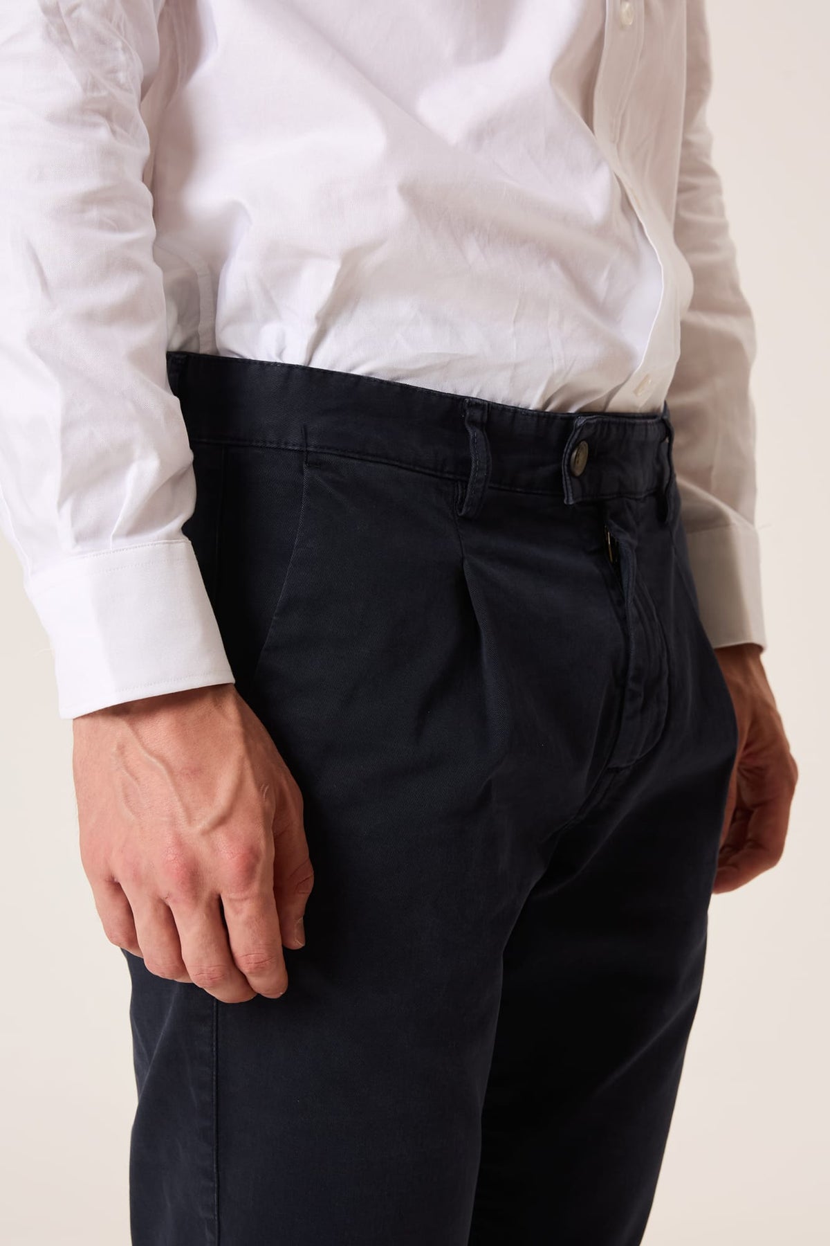 The Chino Pinza Regular Fit Azul Marino-zoom-3
