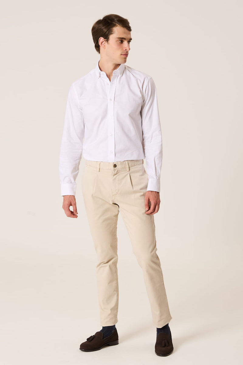 The Chino Pinza Regular Fit Beige Seimeira-zoom-