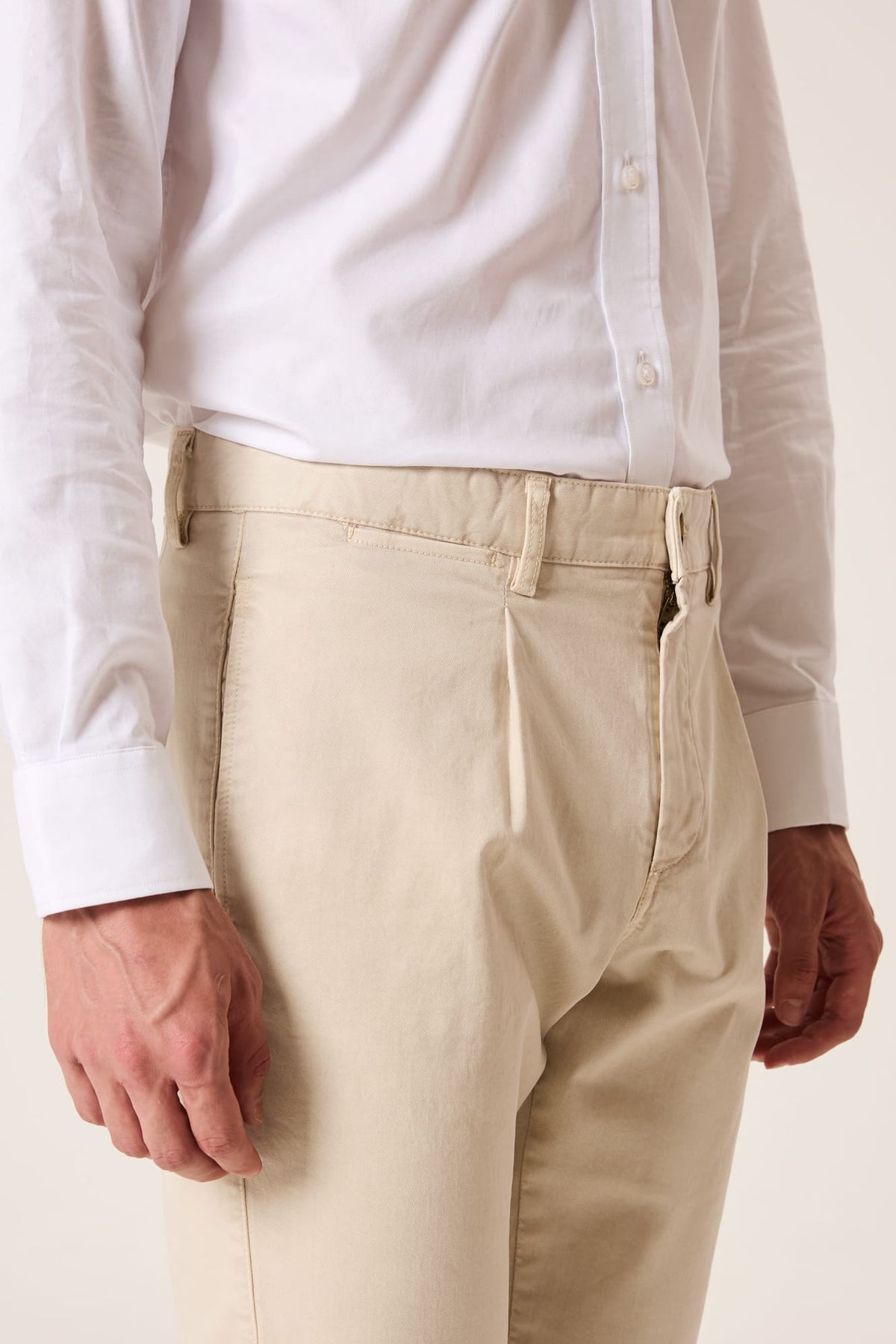 The Chino Pinza Beige Seimeira-3