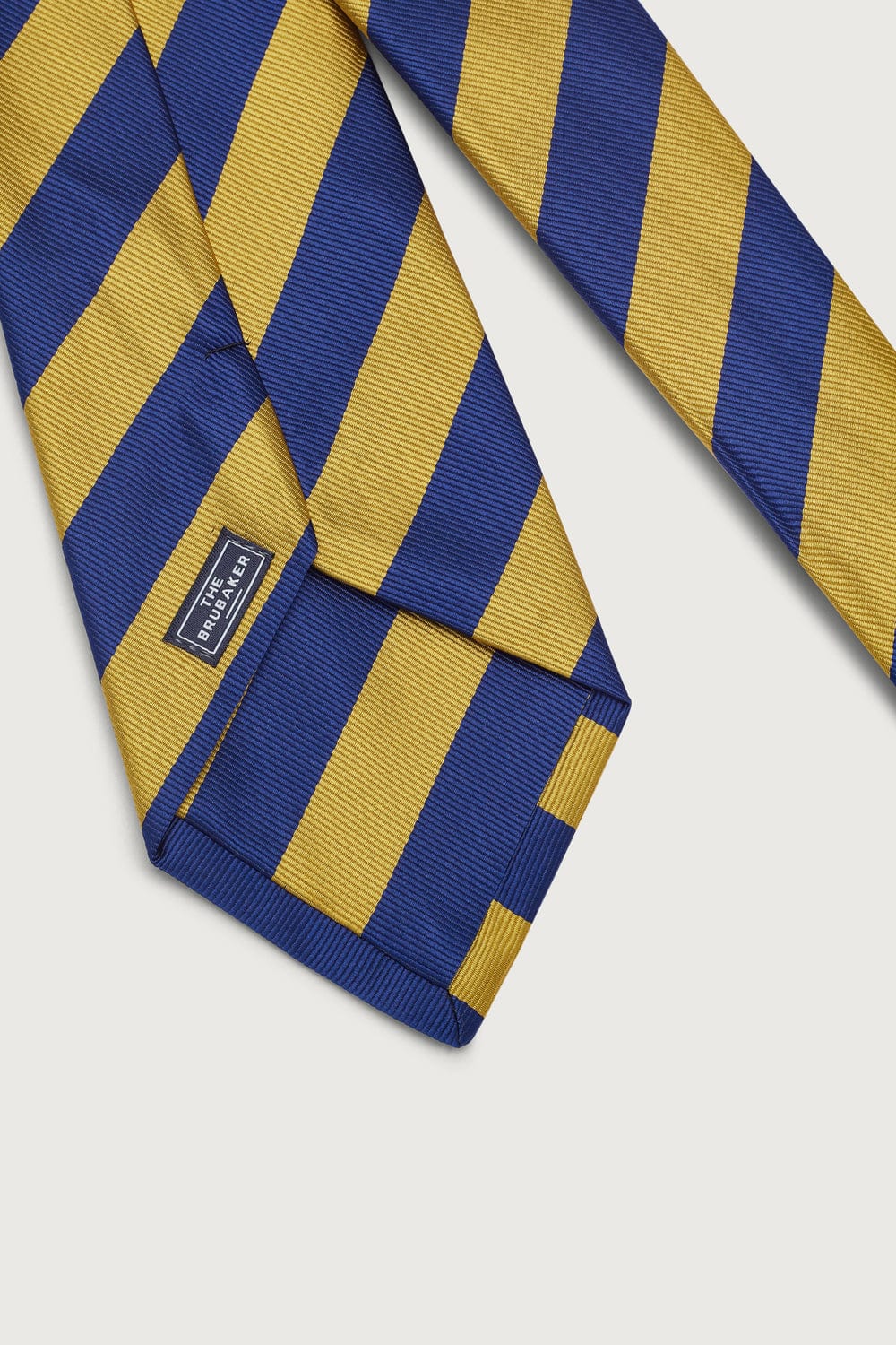 The Special Silk Tie Rayas Amarillo-2