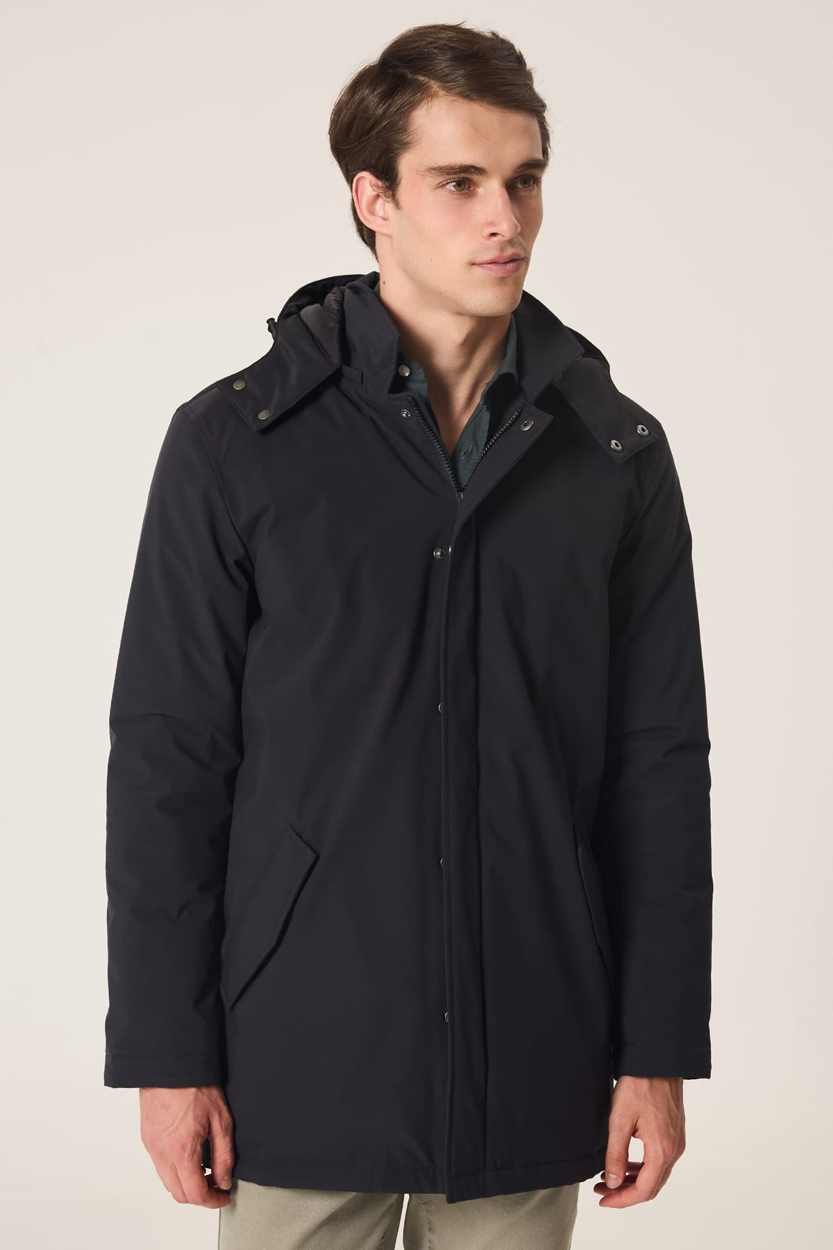 The Light Parka Azul Marino-3
