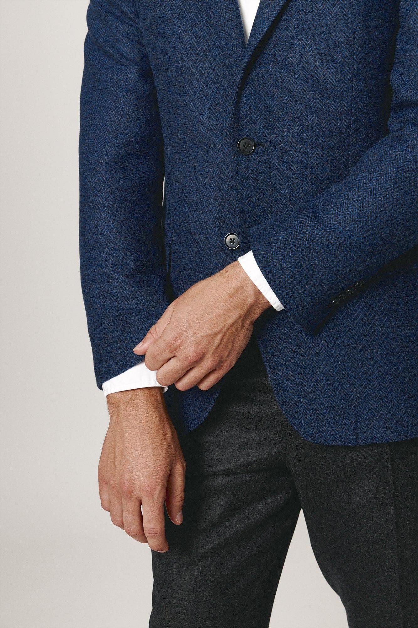 The Blazer Espiga Azul Marino-zoom-2