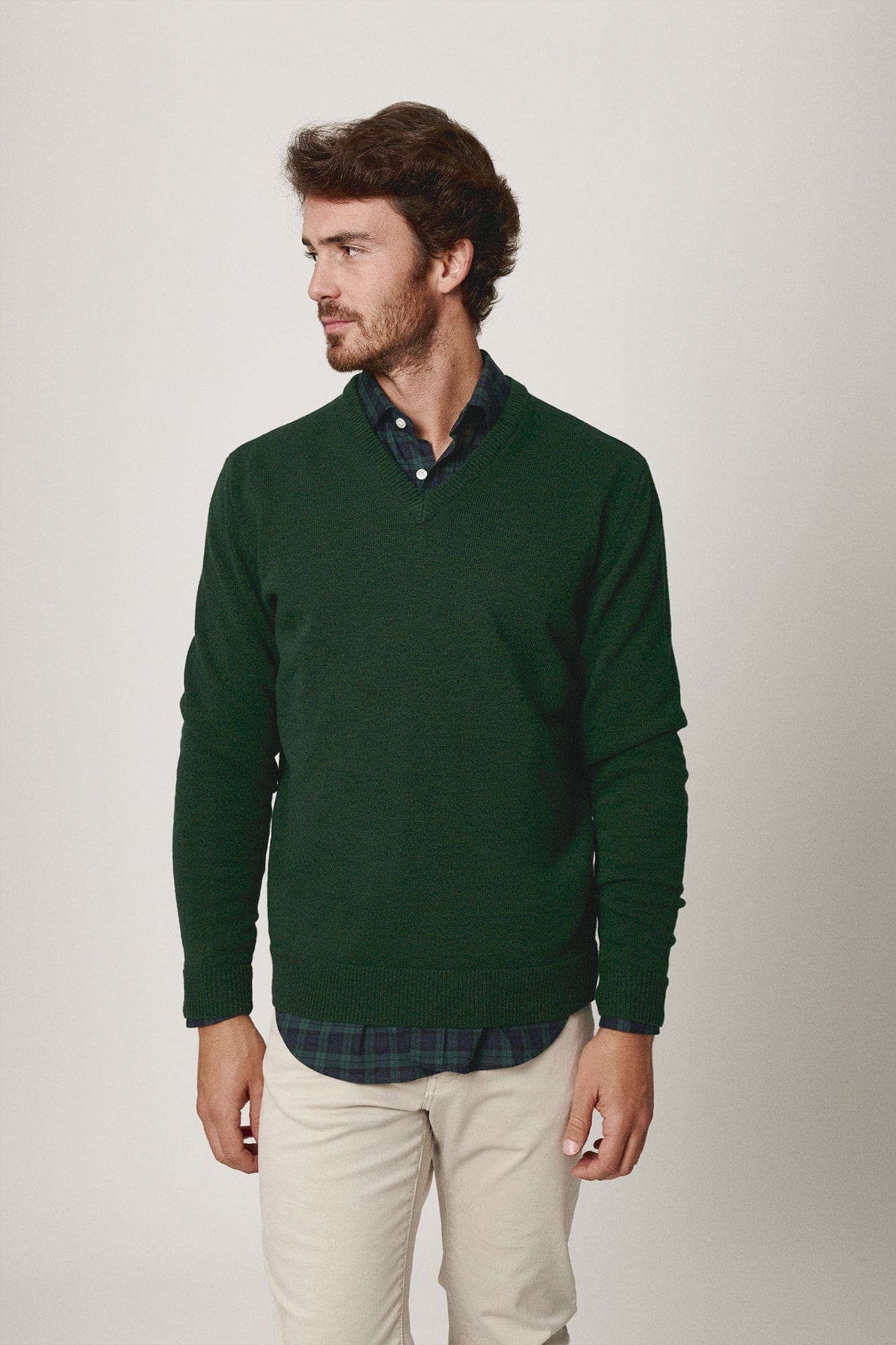 The Lambswool Pico Verde Pino-2
