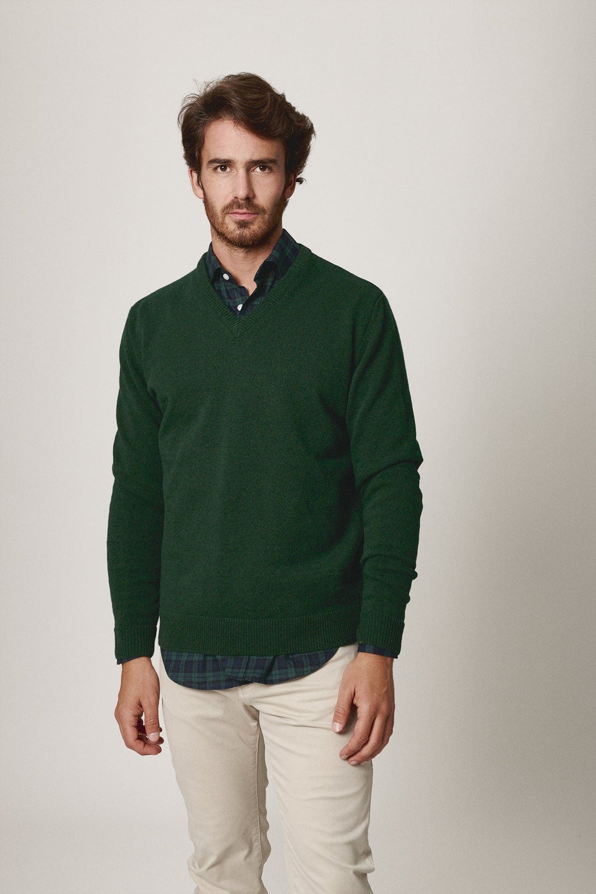The Lambswool Pico Verde Pino-1