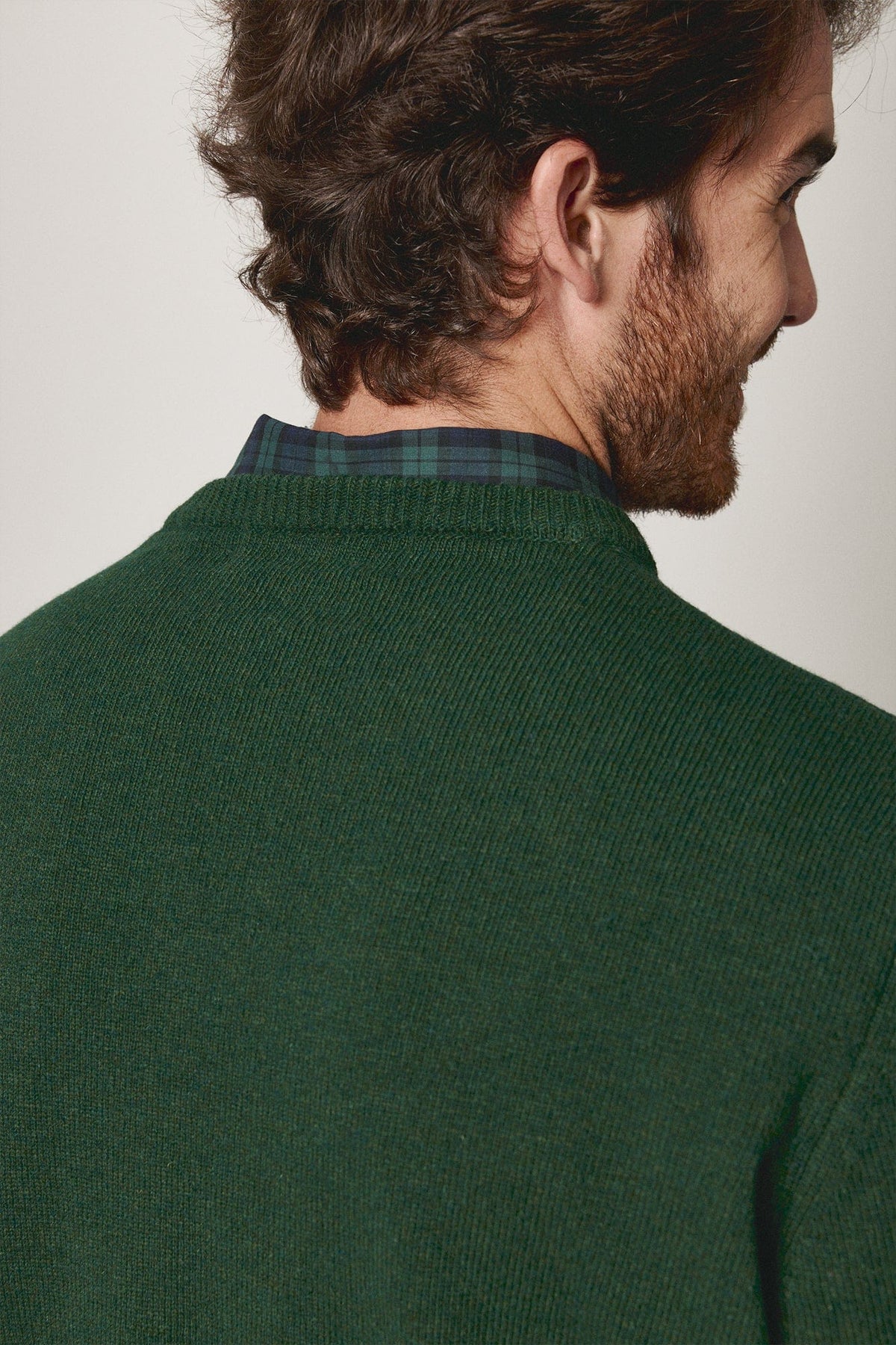 The Lambswool Pico Verde Pino-zoom-4