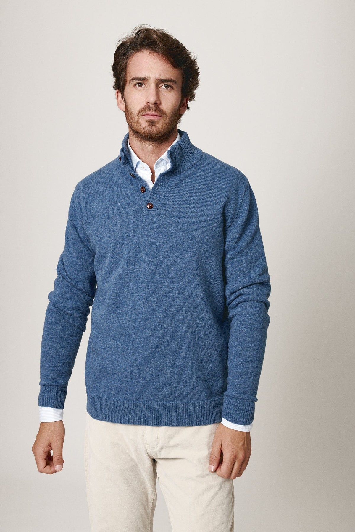 The Lambswool Botones Azul Pedreña-zoom-1
