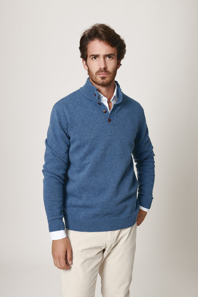 The Lambswool Botones Azul Pedreña-zoom-