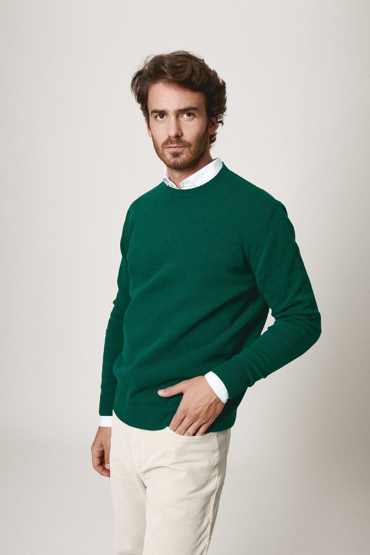 The Lambswool Scoop  Verde Ciudadela-2