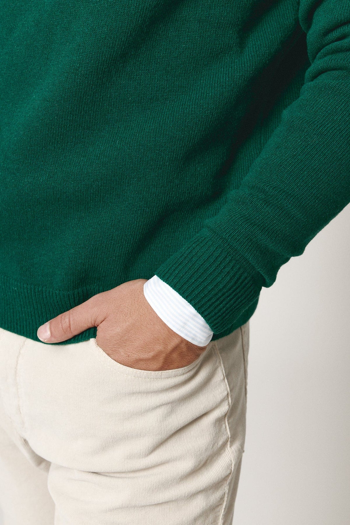 The Lambswool Scoop  Verde Ciudadela-zoom-4