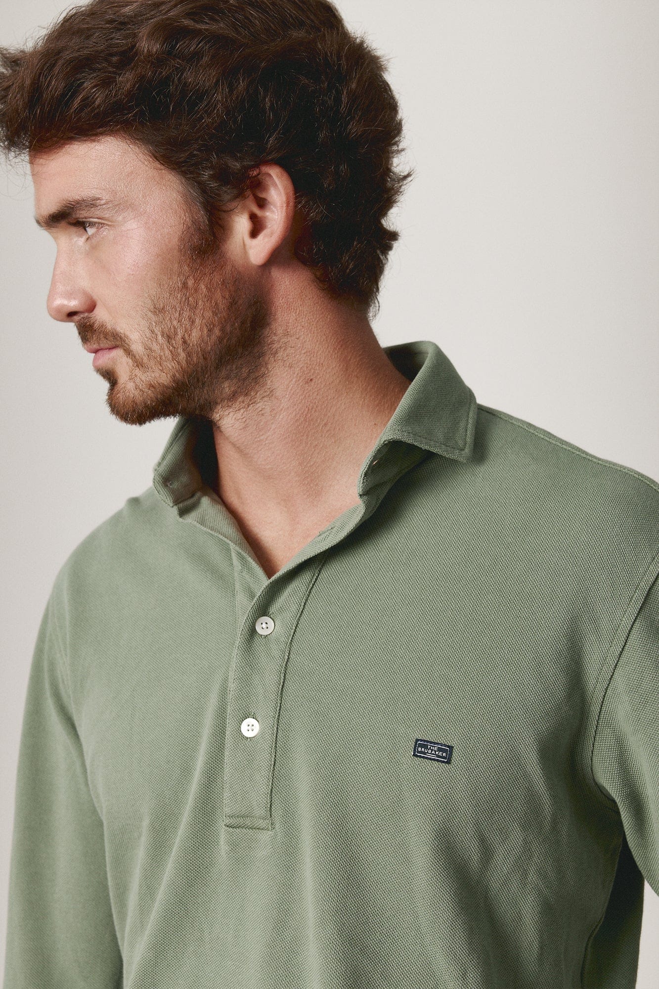 The Cotton Polera Verde Khaki-2