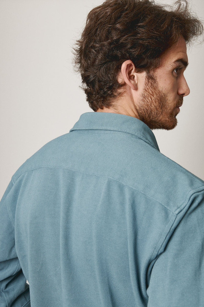 The Cotton Camisa Azul Covas-zoom-