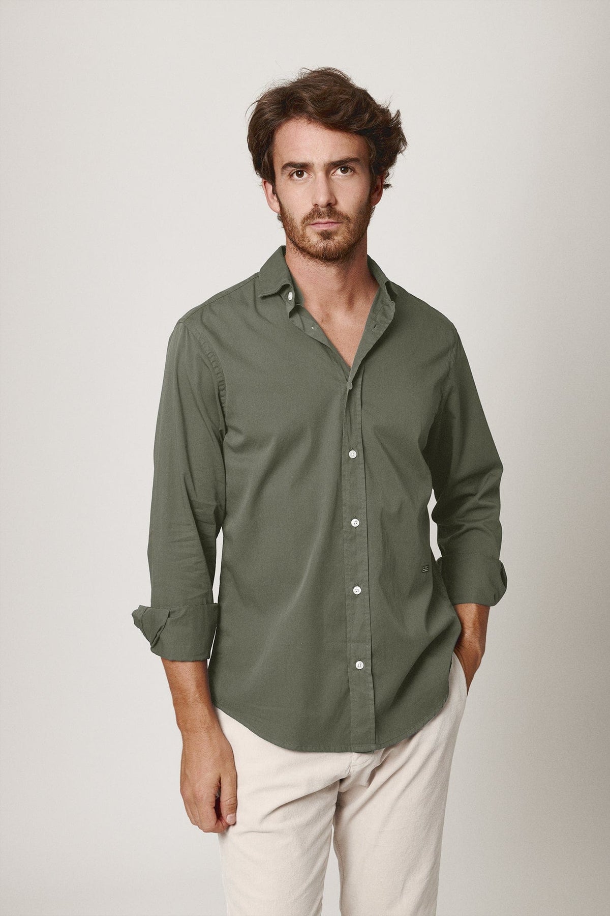 The Oxford Casual Verde Khaki-zoom-2